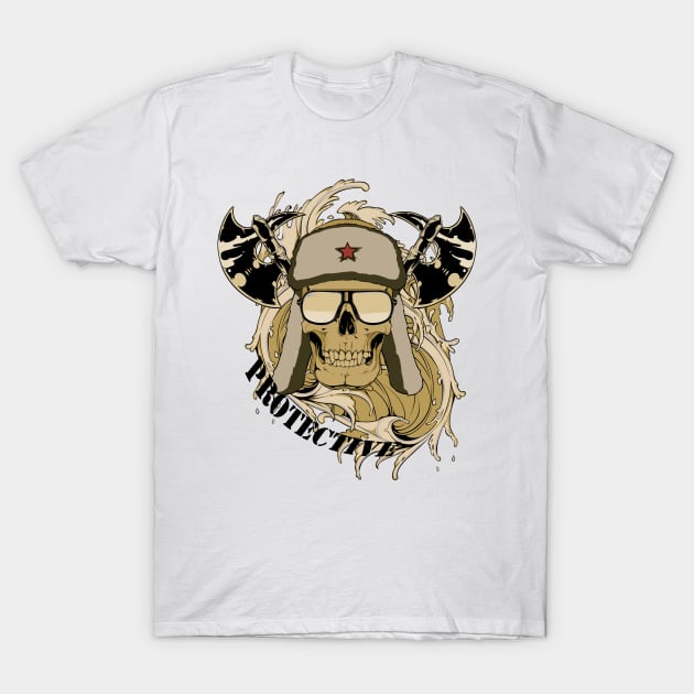 Protective Vietnamese Skull Soldier T-Shirt by Wear Your Story